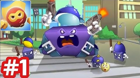 Red Ball Super Run - Gameplay Walkthrough - Part 1 (Level 1 - 4) iOS/Android