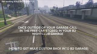 How To Get Mule Custom In Nightclub B2 Garage