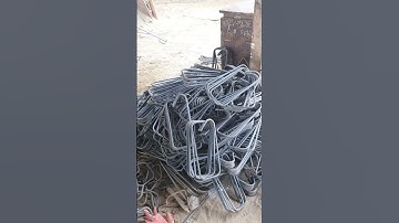 135 degree Bending Stirrups #construction #work #shorts