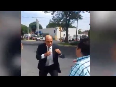 Lord Discapacitado. Se estaciona en lugar especial y agrede a quien le reclama.