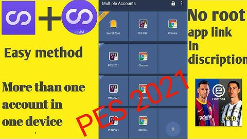 How to create pes 2021 multiple acc | pes 2021 | pes multiple accounts