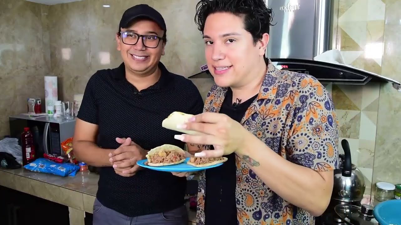 PREPARANDO UNAS GORDITAS DE MAIZ CON MI ESPOSO LUIS