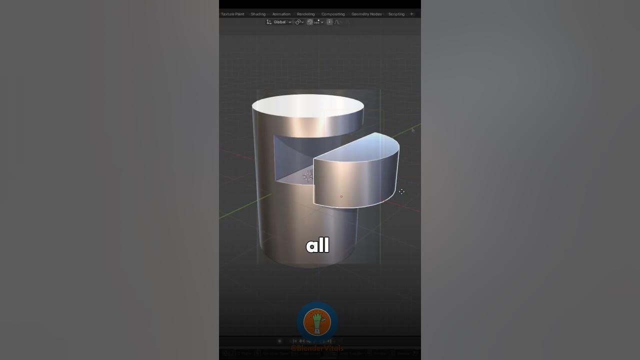 Carve Out Objects in Blender in 1 Minute! YouTube