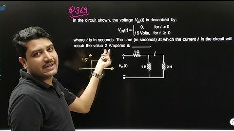 Lec 93 GATE Question On Transient Analysis || Network Theory for GATE #gcentrick_App