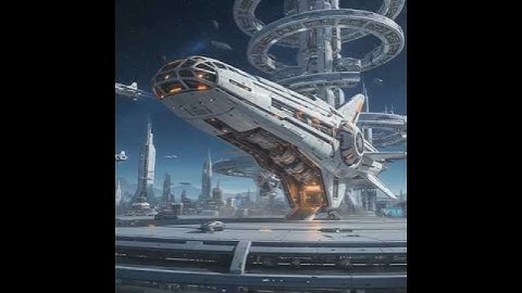 AI Robot Space Travel Music Video