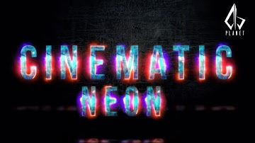 Filmora x Intro - Cinematic Text Effect in Filmora x | Neon Intro in Filmora X #madewithfilmora