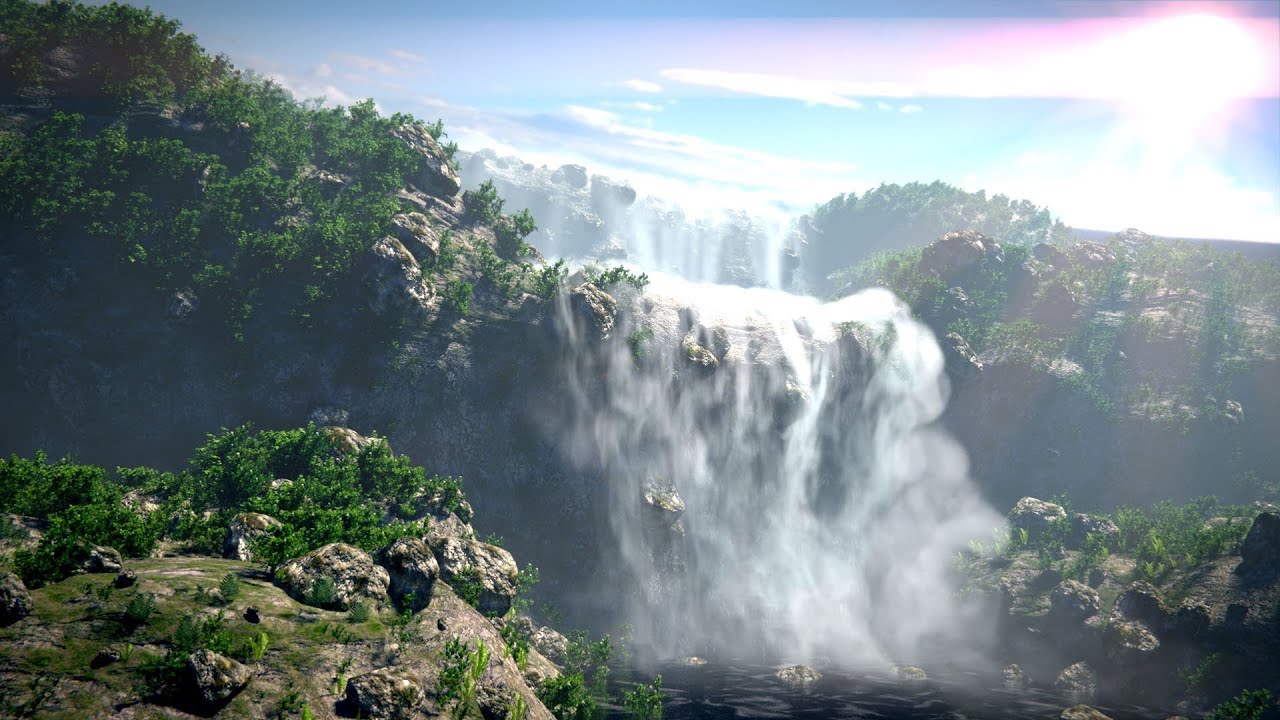 3d vray sketchup model Blender Breathtaking YouTube In Waterfalls 3d vray sketchup model Blender Breathtaking YouTube In Waterfalls