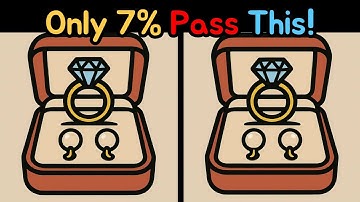 Spot The Difference: Only 7% Pass This! Quick Brain Check-Up! [Find The Difference😄]