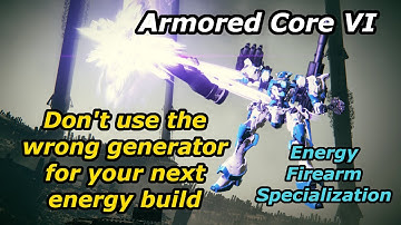 Armored Core 6 Energy Firearm Spec comparisons