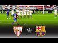 PES 2021 | Sevilla vs Barcelona | La Liga 2021/22 | Gameplay PC