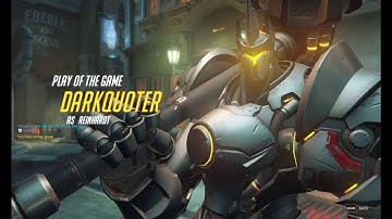 Overwatch Play of the Game - Reinhardt (King