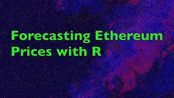 Forecasting cryptocurrency Ethereum prices with R | Application of Time-Series Analysis