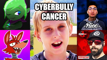 CYBERBULLY CHANNELS ARE CANCER!!! (Leafy, Pyrocynical, RiceGum, KeemStar, etc...)