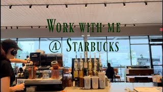 Work with me as a barista at Starbucks! (Making drinks, taking orders, etc.) by Melanie 11,786 views 11 months ago 14 minutes, 47 seconds