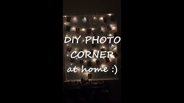 DIY Photo Corner | Easy Steps for Home | SOULS ENCHANTED