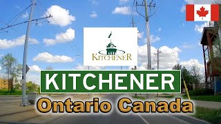 KITCHENER Ontario Canada - Driving Around 2022 | 4K