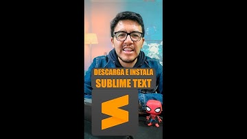 Como DESCARGAR e INSTALAR Sublime Text 😊💻