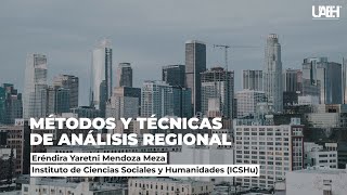 Métodos y técnicas de análisis regional