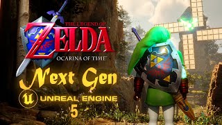 The Legend of Zelda: Ocarina of Time recibe un remake jugable en Unreal  Engine 5 - Vandal