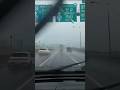 Foggy Rainy Highway Drive POV