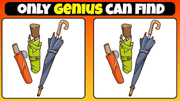 ONLY GENIUS CAN FIND | Find 3 Differences👀