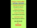 Going To vs Gonna | Going To = Gonna | Daily Spoken English #shorts #viral #trending
