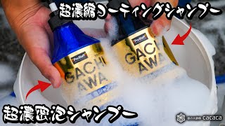 【プロスタッフ】GACHIAWA 超濃密泡シャンプーと超濃縮コーティングシャンプーを使ってみた！