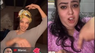 Mimi taktak vs Soukaina live 3alamia Tiktok Part 2 02/11/2023 ميمي طاق طاق و سكينة درابيل لايف عالمي