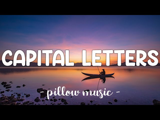 Capital Letters - Hailee Steinfeld & Bloodpop (Lyrics) 🎵 class=