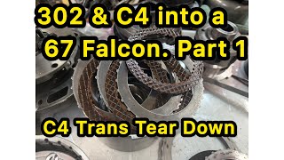 Ford C4 Transmission Tear Down: V8 Swap Prep (67 Falcon Part 1)