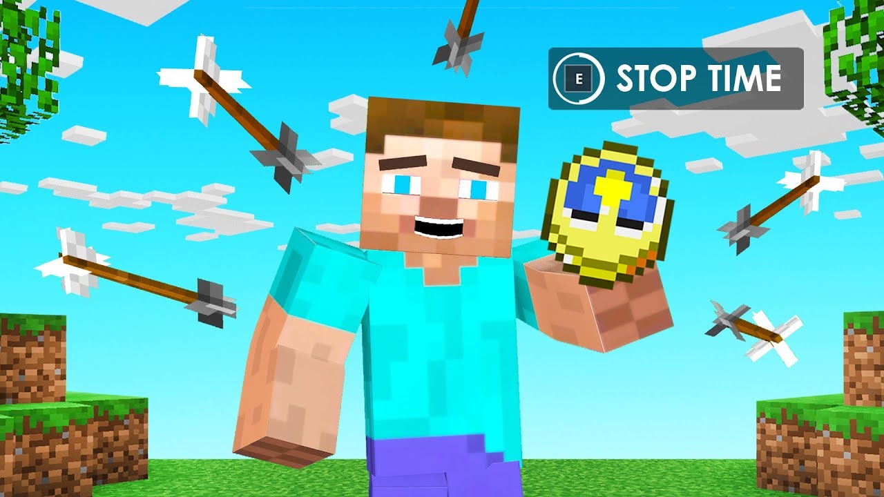 You Can STOP TIME in Minecraft?! (insane) 