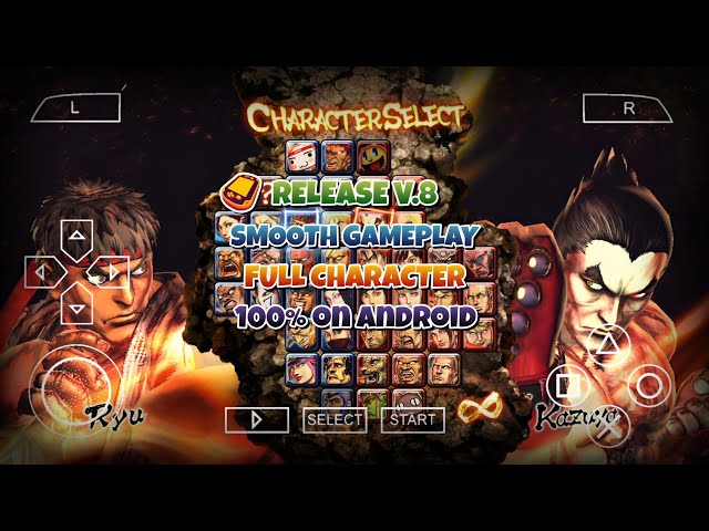 Street Fighter X Tekken Gameplay On Vita3K Emulator Android 