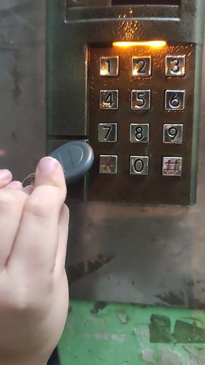 (я вернулся в свой канал) домофон Визит bvd - sm101t (не открыл ключом ...