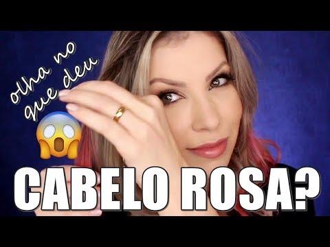 CABELOS COLORIDOS SEM TINTA... LAVOU, TÁ NOVO!