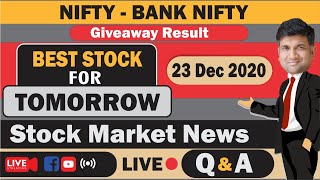 Best stocks for tomorrow | stock market news | best stocks to buy now | nifty | banknifty