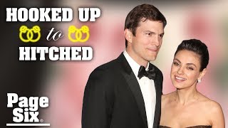 Mila Kunis and Ashton Kutcher Prove Second Time's The Charm | Hooked Up to Hitched | Page Six