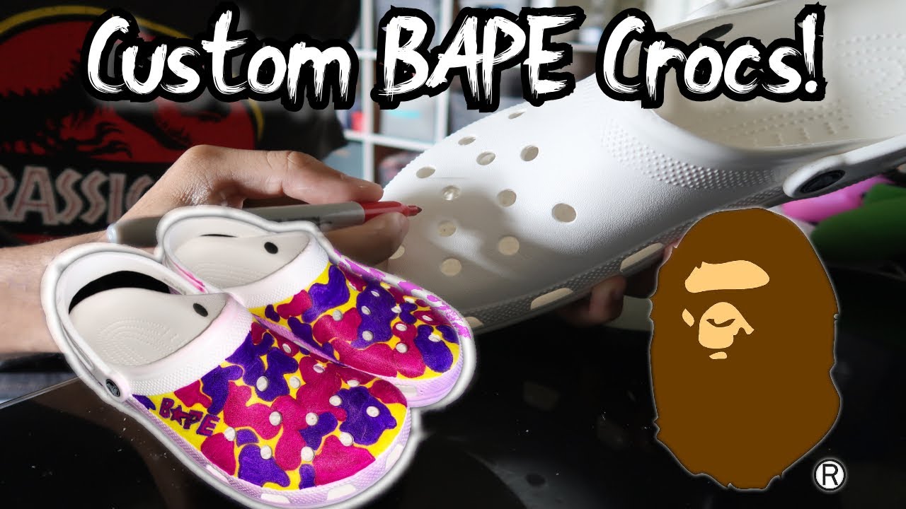 bape crocs