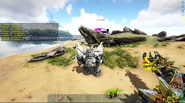 Defeat Sarco Boss（Ark ForeWorld Myth MOD Server)