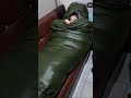 The Woman in Dark Green Sleeping Bag #women #sleepingbag #viral #ai #sleepless #sleepdiaries