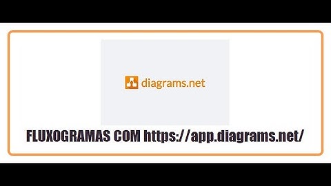 Criar fluxogramas com o diagrams.net