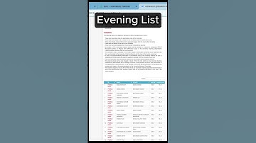 Quaid e Azam University Pharm D merit List 2023 Morning and Evening merit  List