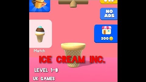 Icecream Inc. | Level 1-8 | Gameplay | Playstore Games |  Walkthrough | Android iOS