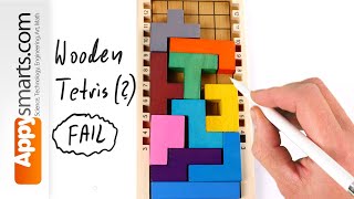 Blocks with no Numbers: Tetris - like wooden puzzles : gameplay in a very relaxing mode