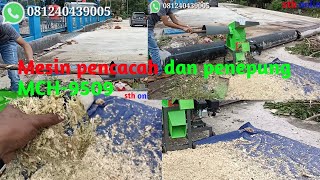 Mesin pencacah rumput dan penepung multifungsi type MCH-9500 MAHKOTA