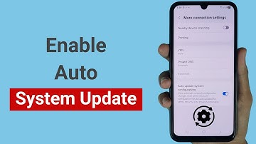 Hoe u automatische systeemconfiguratie-updates op Android inschakelt