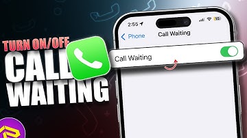 How to Turn On/Off Call Waiting on iPhone | Get Incoming Calls During an Ongoing Call in iPhone