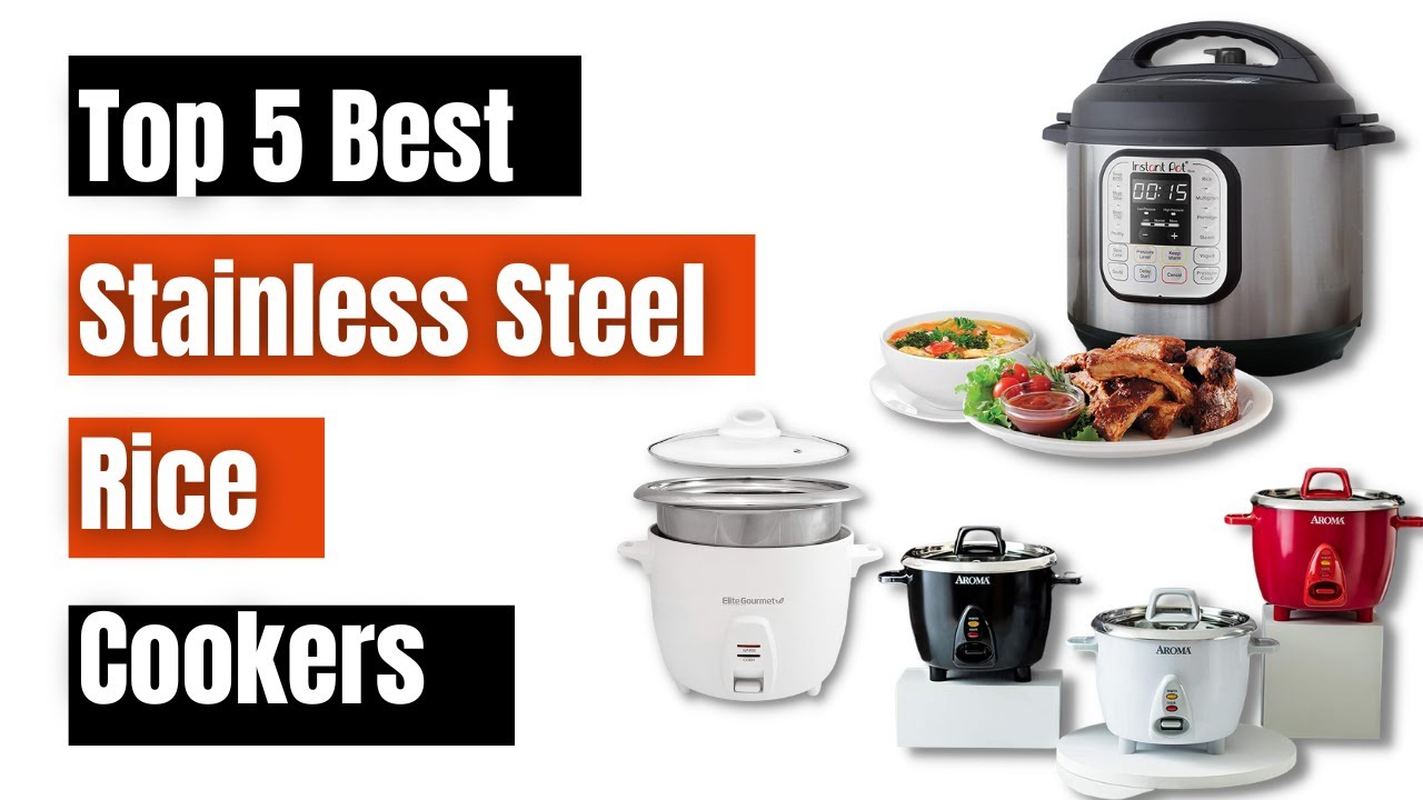 Stainless steel Rice cookers from Aroma & Elite Gourmet start at