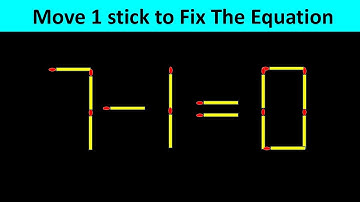Brain Test - Improve IQ - Fix The Equation #matchstickpuzzle #simplylogical #braintest