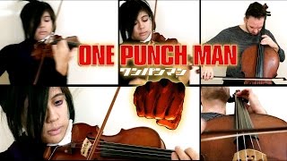 Vignette de la vidéo "Theme of ONE PUNCH MAN (Seigi Shikkou) ~ violin + cello"