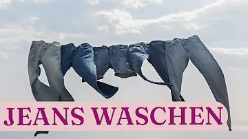 Wie oft kann man eine Jeans waschen?